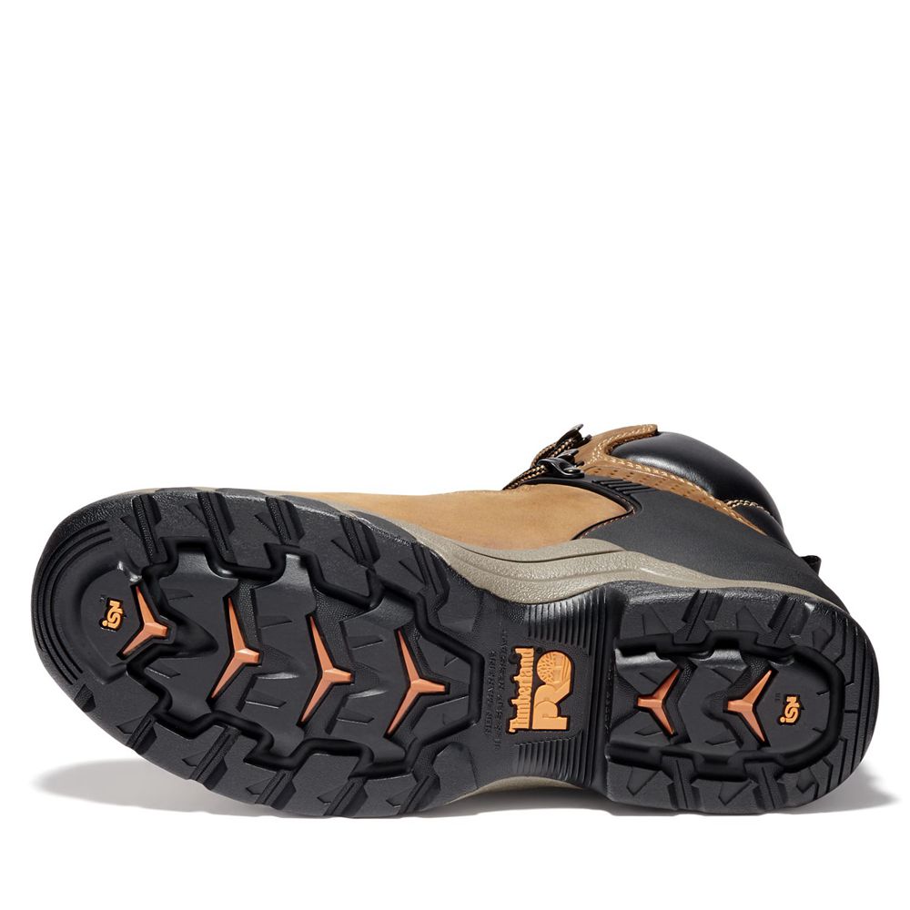 Bocanci De Muncă Timberland Barbati Maro/Negrii - Pro® Hypercharge 6\" Soft Toe - Romania - AWCBKY162